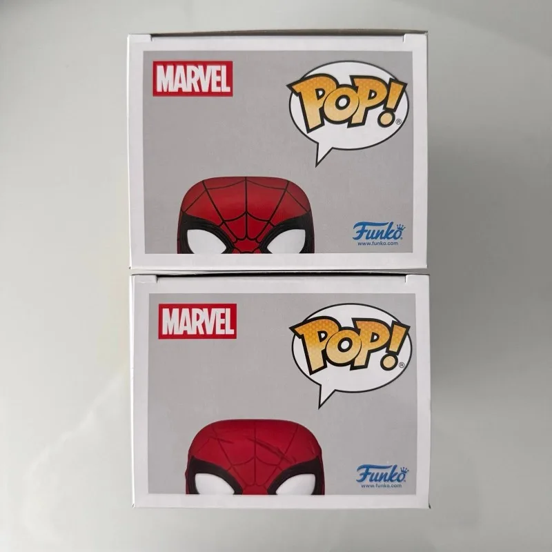 FUNKO POP Original Spider Man: Beyond - Part 1 & Part 2 Anime Action Figures Toys for Christmas Gift Collectible Model Ornaments