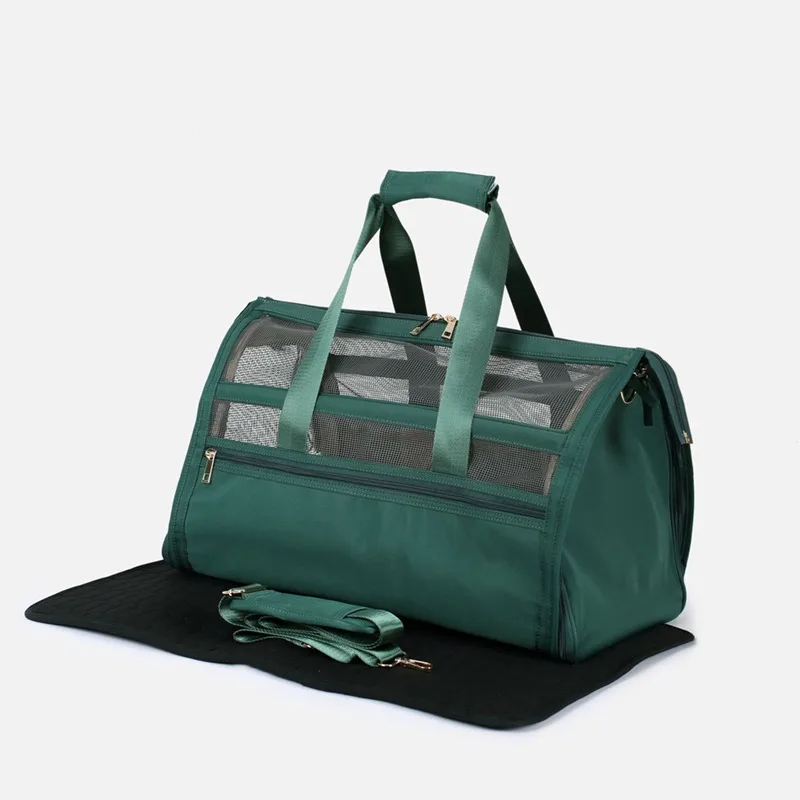 

Luxury Multifunctional Breathable Airline Portable Travel Oxford Cat Puppy Pet Carriers Dog Carry Bags
