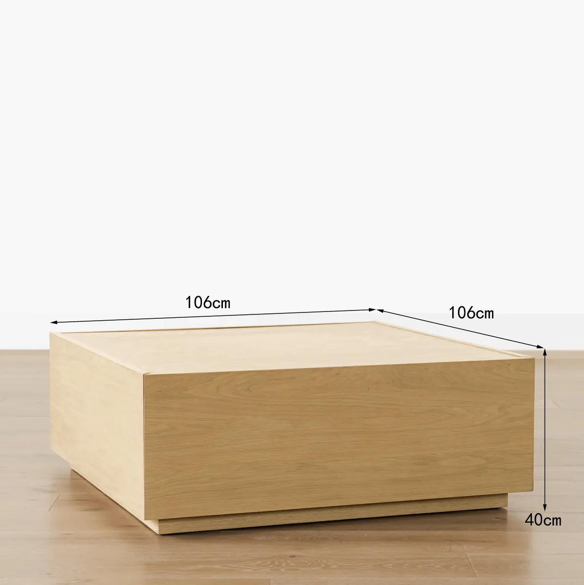 ✘x American Designer Retro Wabi-sabi Style Solid Wood Coffee Table for Home Living Room Cafe Hotel or Apartment Use&