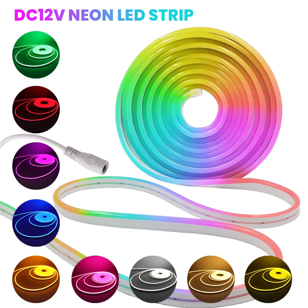 

Гибкая светодиодная лента, 12 В постоянного тока, 120 светодиодов/м