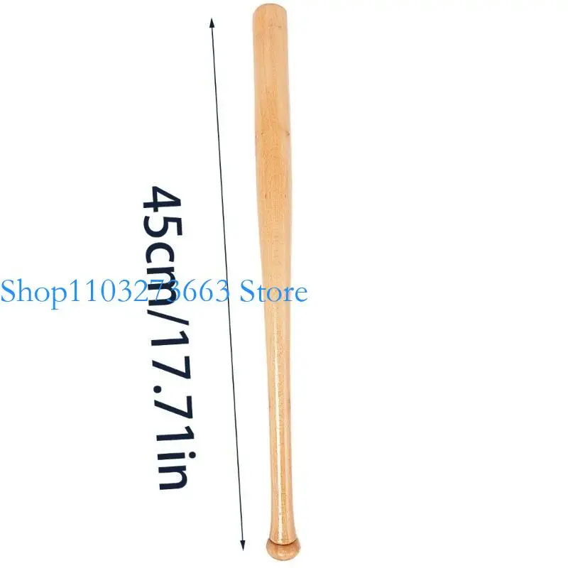 R6FE MINI Baseball BAT 18 بوصة الخشب الخشب الخفافيش مضرب البيسبول غير مكتمل لمشاريع صنع اليد وصالح الحفلات الرياضية