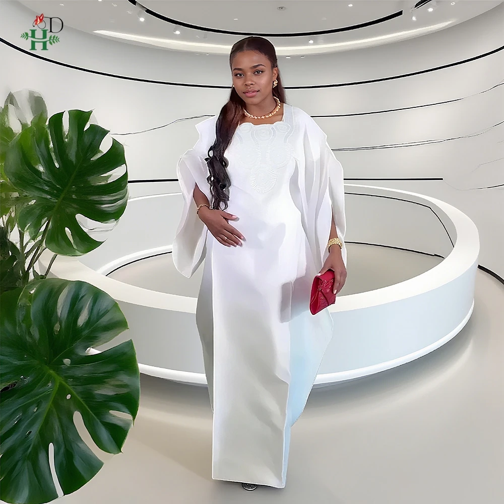 

African Clothes For Women Plus Size Dress Traditional Church Gown Muslim Robes Party Wedding Dress Daily Kaftan Boubou Djellaba