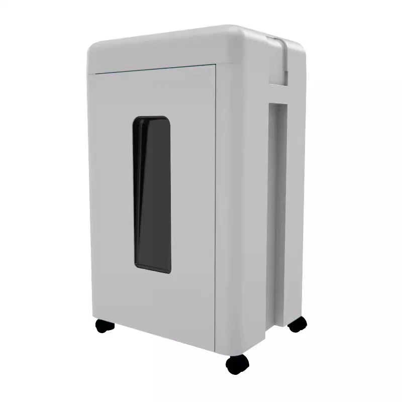 

Secure shredder, can shred nails/cards/discs