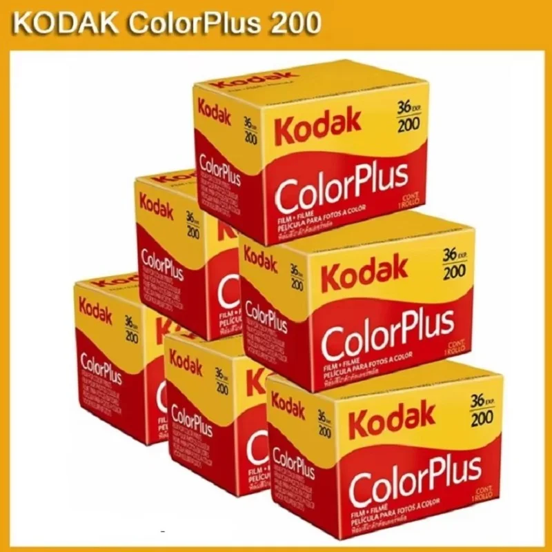 1-10 لفات كوداك فيلم ورق طباعة الصور ColorPlus 200 36 Exposure35mm أفلام جديدة لكاميرا ورق الصور كوداك (تاريخ انتهاء الصلاحية: 2026)