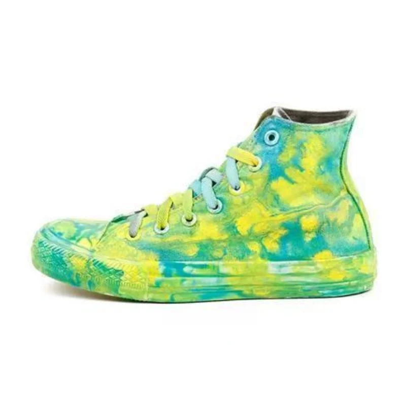 

Hand-made high-top canvas shoes large size men and women casual sports shoes 35-46