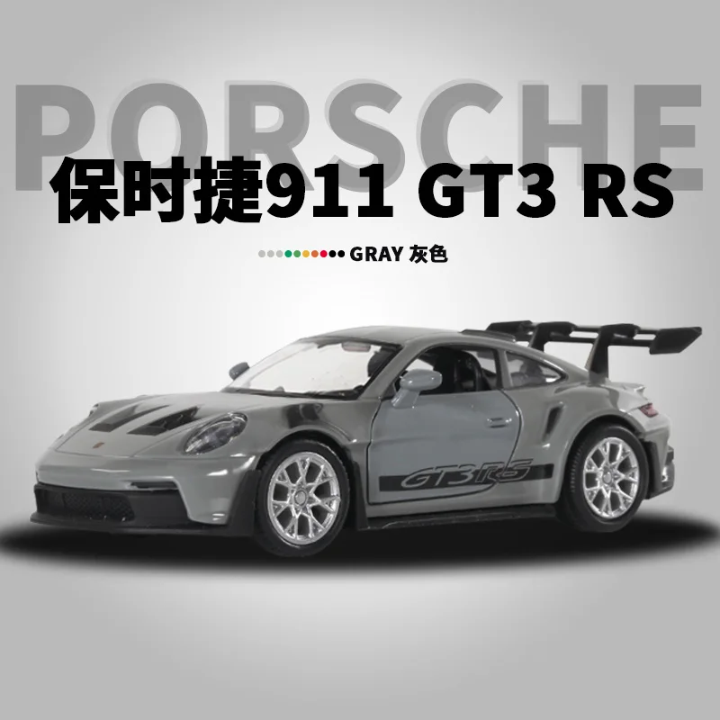 

1:36 Porsche 911 GT3 RS Supercar Alloy Car Diecasts & Toy Vehicles Car Model Miniature Scale Model Car Toys For Children