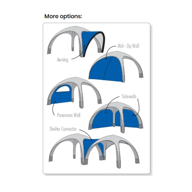 Custom Inflatable Tent Outdoor Event Shade Exhibition Waterproof Picture Shooting Tent