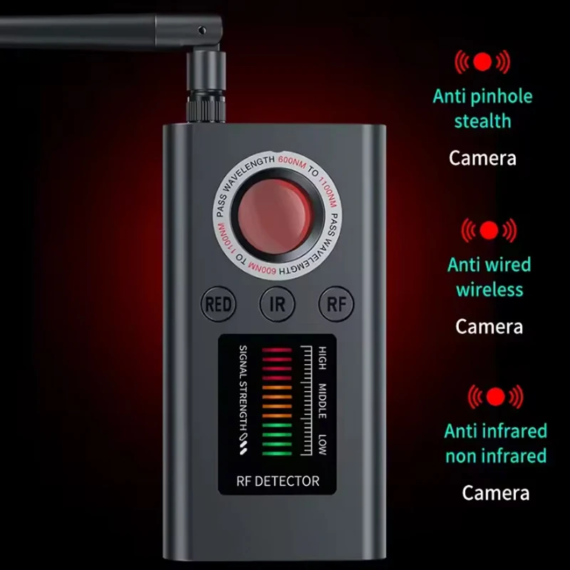 New Multi functional infrared detector, hotel camera, GPS signal detector, anti spy and anti peeping detection artifact