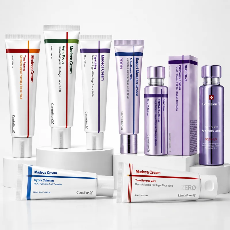 24 PDRN Madeca Cream 360° Shot PDRN Active Serum Time Revers