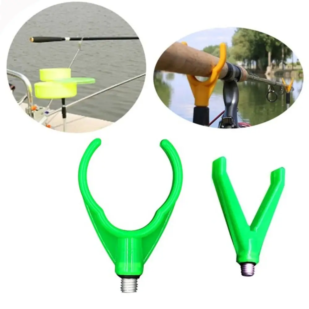 33mm 47mm Fishing Rod Holder Head U/V-Shaped Carp Fishing Accessories Gripper Pole Stand Tools Fish Bracket Outdoor