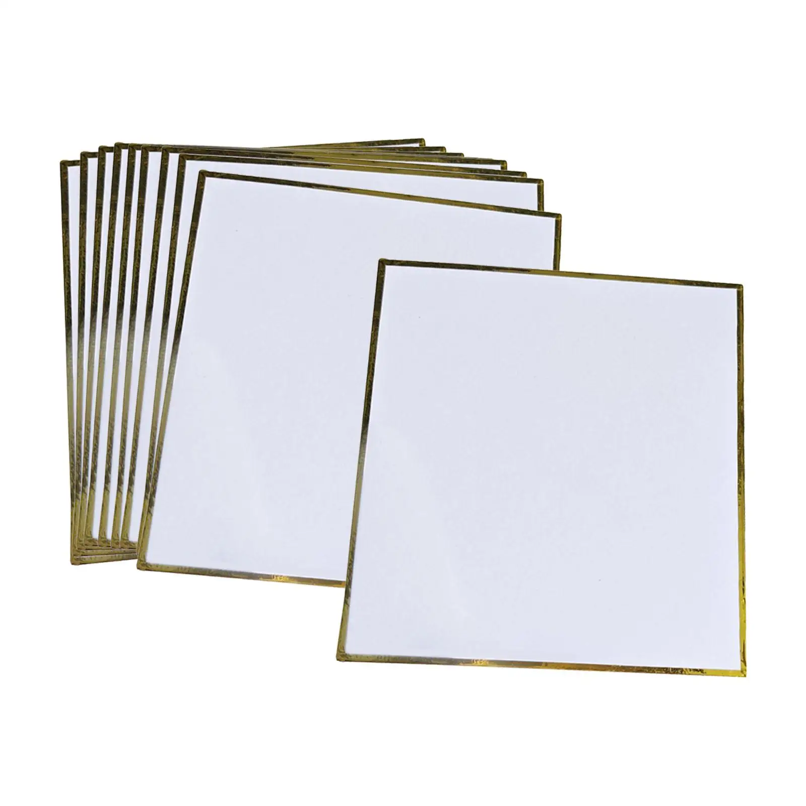

10x Shikishi Boards Rectangle Japanese Shikishi White Boards for Convention Events