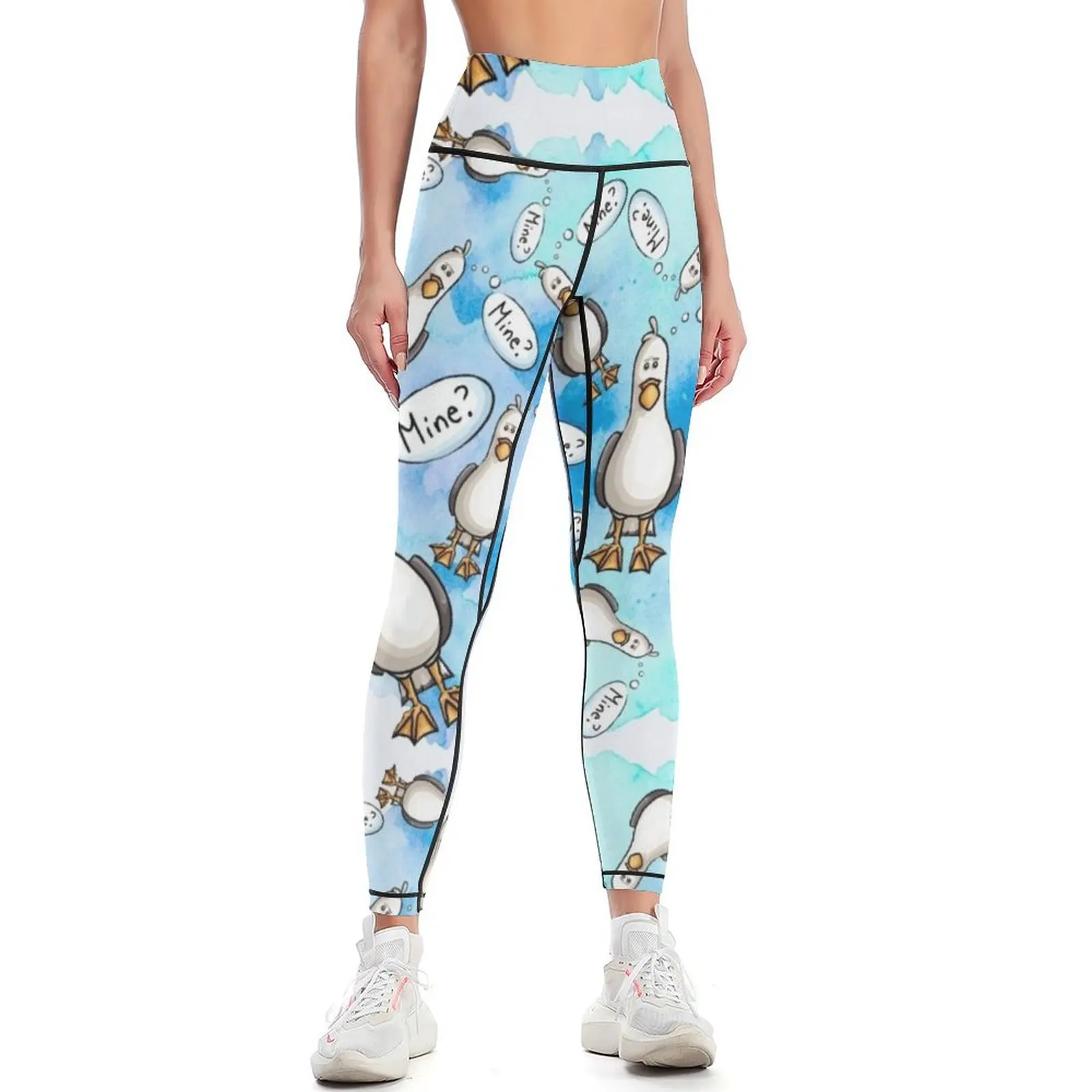 Sea friends! Leggings for girls Sports pants for Womens Leggings