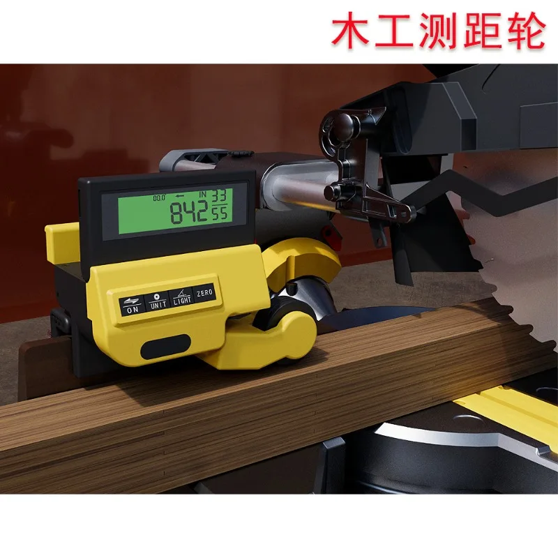 High‑Precision Rolling Distance Measuring Wheel, Portable Distance Meter, Practical Hand‑Held Measuring Accessory