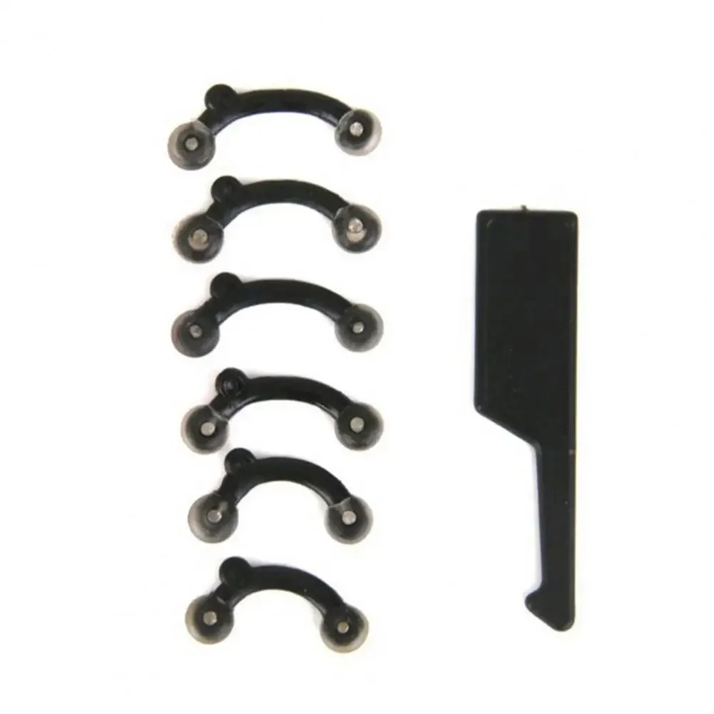 ขายส่ง 6 ชิ้น/ชุด อุปกรณ์ยกกระชับจมูกขนาดเล็ก ช่วยเพิ่มความยืดหยุ่น ยกส่วนบนของจมูก ปรับแต่งทรงจมูก ที่หนีบจมูกเสริมความงาม