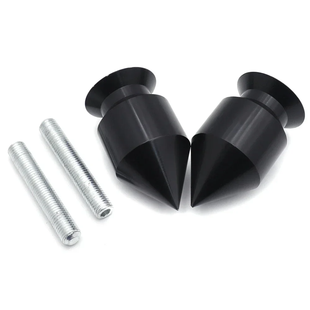 دراجة نارية جزء أسود سبايك Swingarm بكرة 10 مللي متر الموضوع لياماها كاواساكي ER-6N 09-10/نينجا 250R 08-11