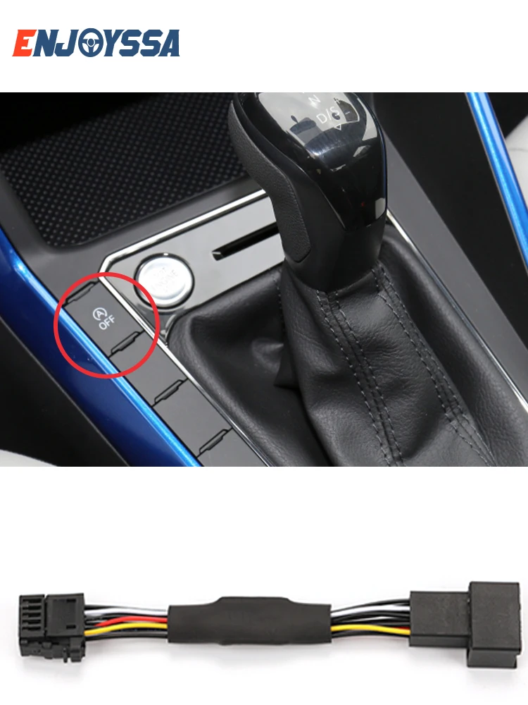 Système de démarrage et arrêt automatique pour voiture, dispositif d'élimination, capteur de commande, câble de prise pour VW New POLO/ Old Polo, trois modes