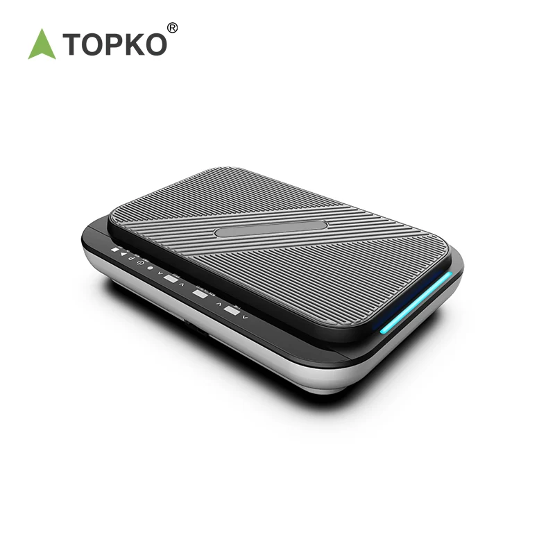 TOPKO Fitness and shaping Vibration Plate exercise plate machine with music gym fitness equipment electric