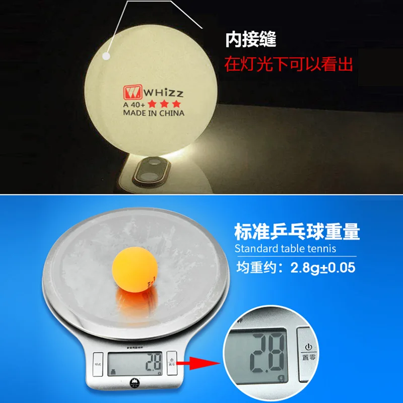 

50Pcs/bag ABS Table Tennis Ball 3 Stars Competition Training Balls New Materials High Elasticity Quality Ping-Pong Balls