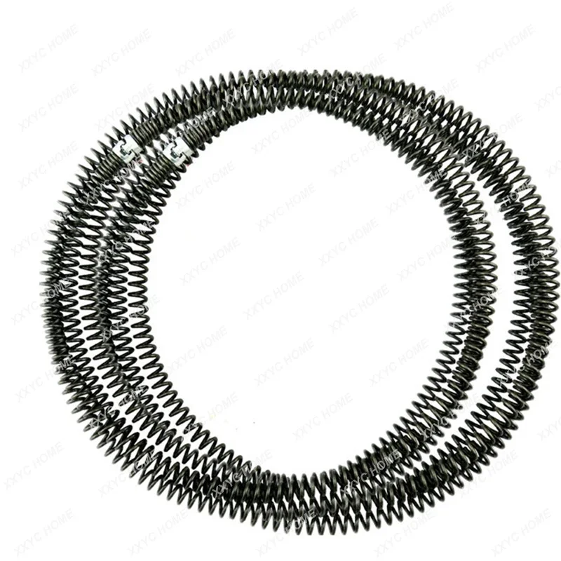 

Household Drain Pipe Dredger Extension Spring Set Professional Unclogging Tools Sewer Dredger Compression Spring With Connector