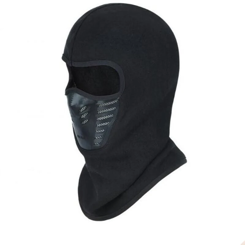 Riding Mask Thickened Fleece Windproof Durable Dustproof Riding Equipment Outdoor Mask Hat Riding Windshield Winter Hood