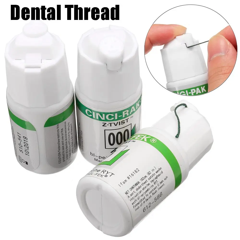 Material desechable para dentistas, consumibles orales, cordón de retracción Gingival, hilo Dental, Línea Gingival