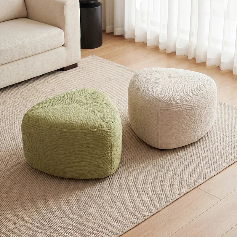 

Living Room Sofa Stool,Creative Shoe Changing Stool,Footstool,Soft Pack Stool,Modern Leisure Chair,Mobile Seats,Nordic Furniture