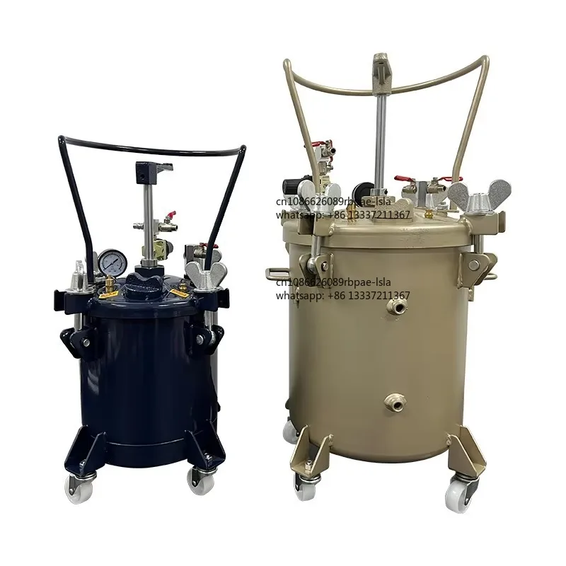 1L 2L 3L 5L 8L 10L 20L 30L 50L Hand Stirring Automatic Carbon Steel Pressure Tank Glue Pressure Barrel