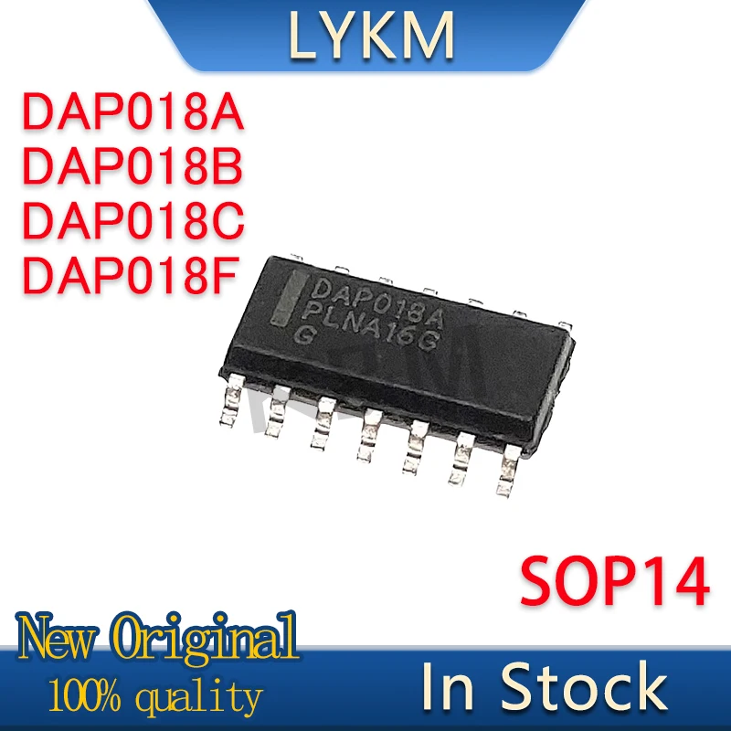 (5piece) New Original DAP018A DAP018B DAP018C DAP018F SOP14 LCD power management chip In Stock