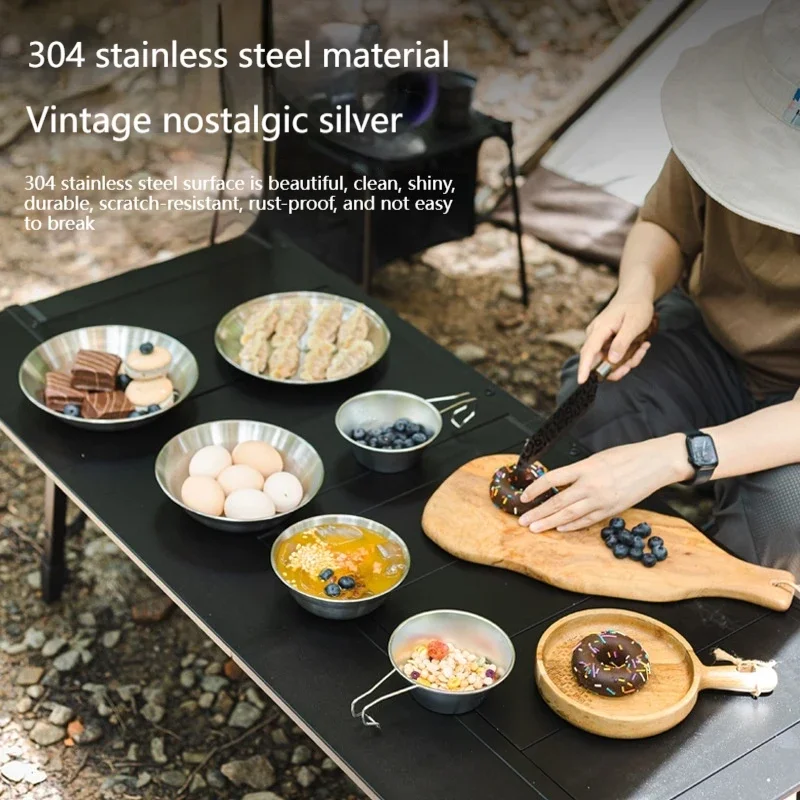 2026-stainless-steel-camping-tableware-set-–-portable-6-piece-outdoor-picnic-bbq-dish-set-with-measurement-markings-and-handle