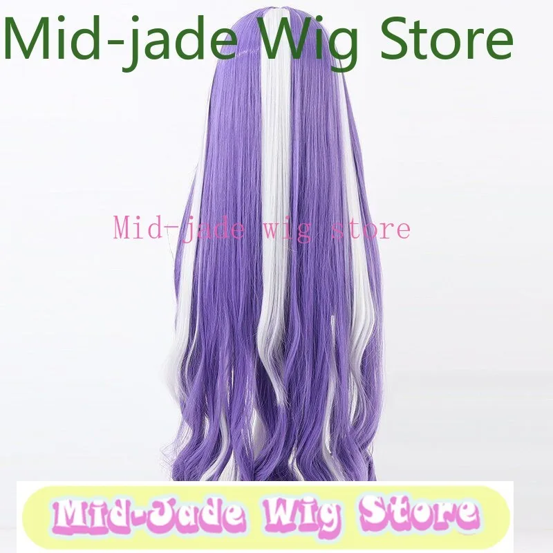 BanG Dream! RAISE A SUILEN PAREO Nyubara Reona Cosplay Wig Long Curly Hair Pink Blue Mixed Heat Resistant Synthetic Bandori - view 4