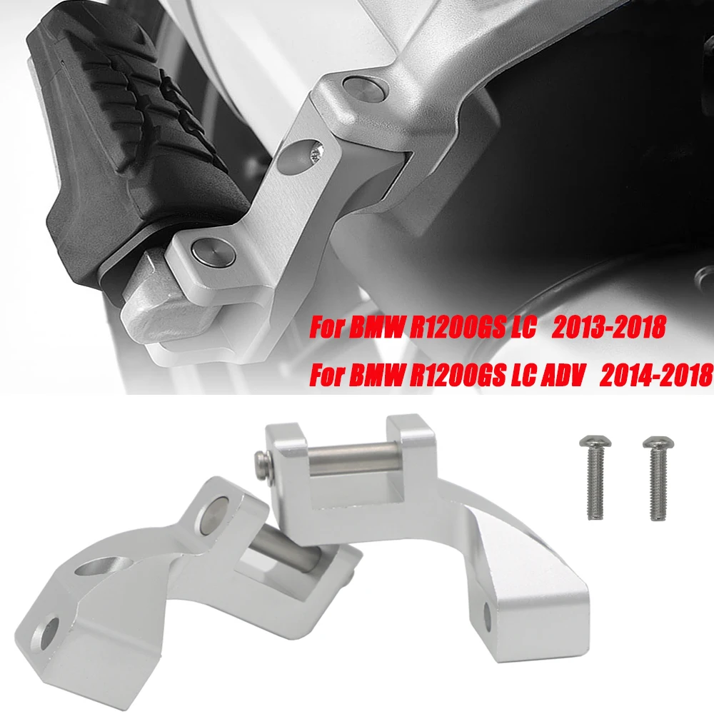 For BMW 2013 to 2018 R 1200 GS LC ADV Motorcycle Passenger Footpeg Lowering Kit