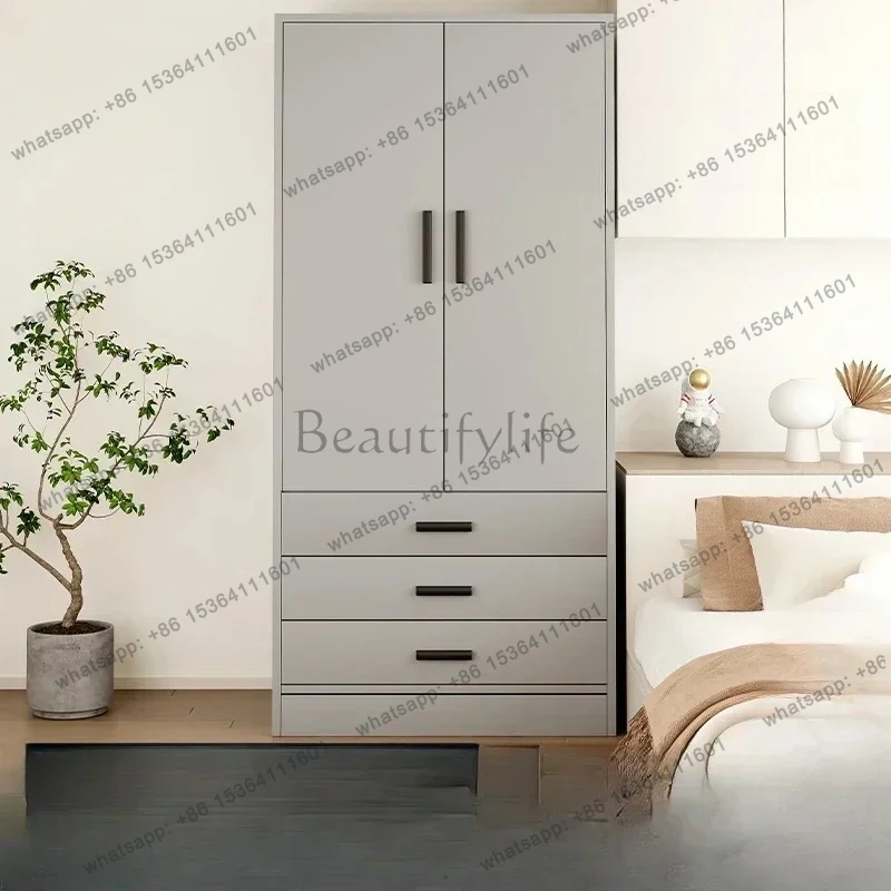 

Garden Space Saving Wardrobe Nordic Minimalist Exterior Small Wardrobe Organizer Modern Simple Wooden Armario Home Furniture