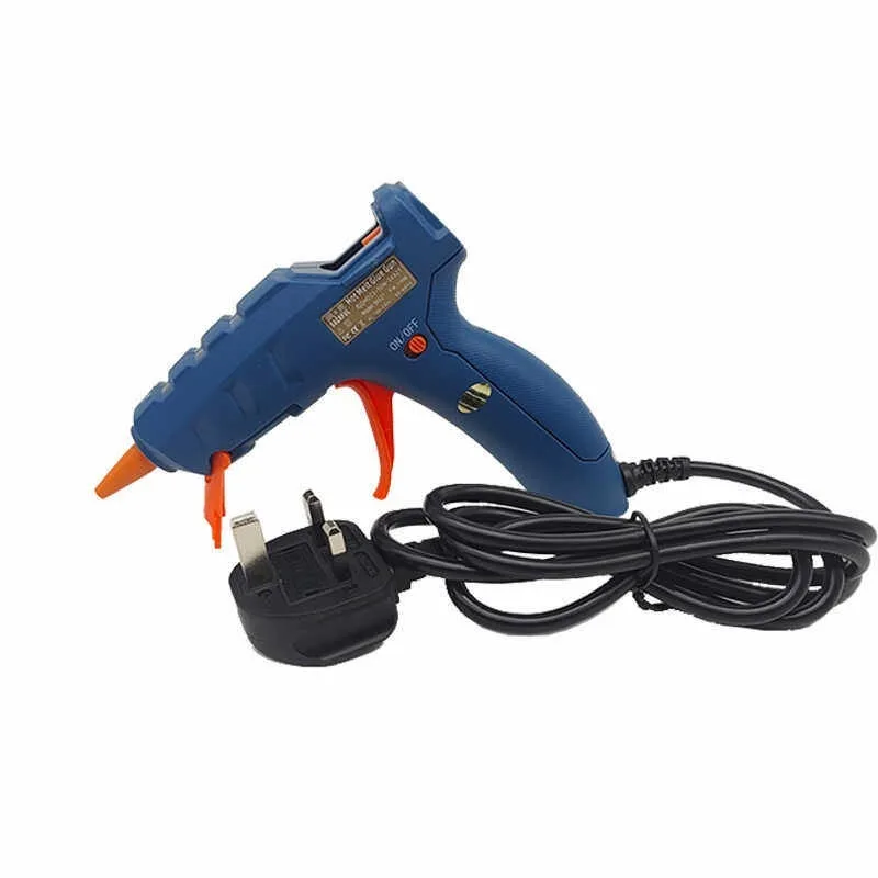For Install Hot Melt Glue Gun Change Nozzle 7mm Glue Stick US Standard British Standard European Standard Plug 50W Small Glue