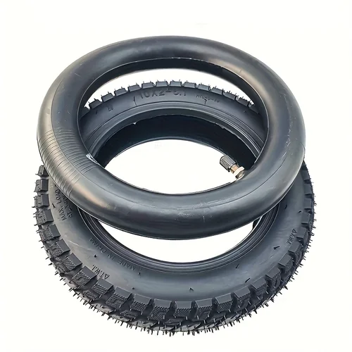 Imagen 2 del producto Neumático interior y exterior 10x2-6,1, neumático de 10 pulgadas para patinete Xiaomi M365/Pro 2/1S/Mi3, piezas de accesorios modificadas 10*2-6,1
