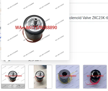 

Нормально открытый 2/3-ходовой вакуумный электромагнитный клапан ZKC23K-6-C 220В 24В для вакуумного оборудования Dachang