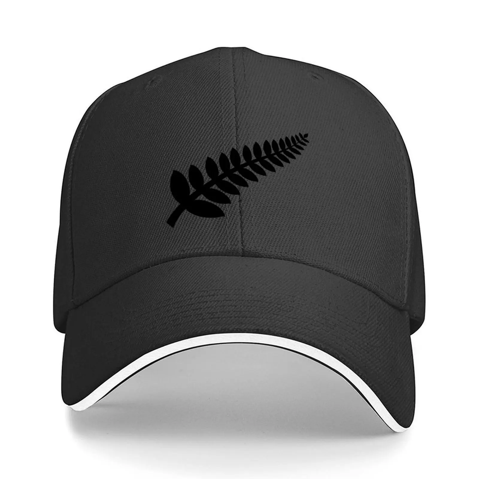 

Silver Fern New Zealand Baseball Cap Luxury Cap hiking hat New Hat Snapback Cap Women Beach Fashion Men's