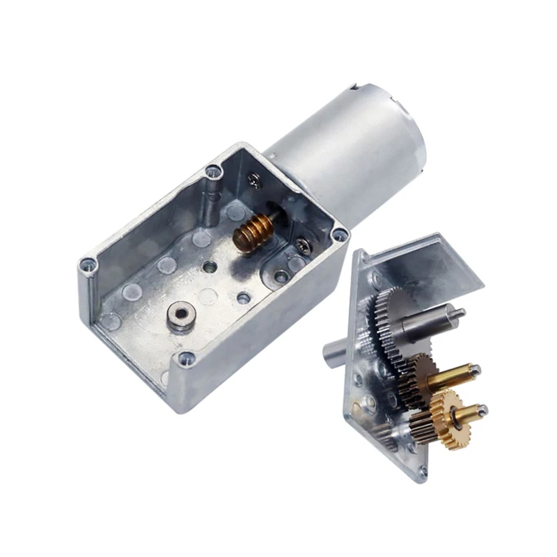 Motor DC Faradyi JGY370 4632 Worm Gearbox PM, Motor DC 12v 24v 6 Volt, Harga Mini Hall Encoder Worm Brushed BLDC Geared Electric DC Motor