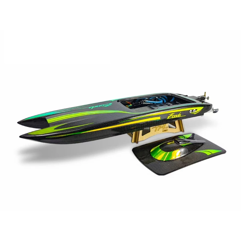 

69CM Small TFL Mini Zonda Cat 1123 Catamaran Twin Motor Large Brushless Electric Remote Control Boat RTR Carbon Fiberglass Hull