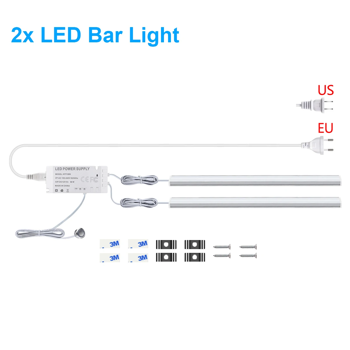 2Pcs LED Light