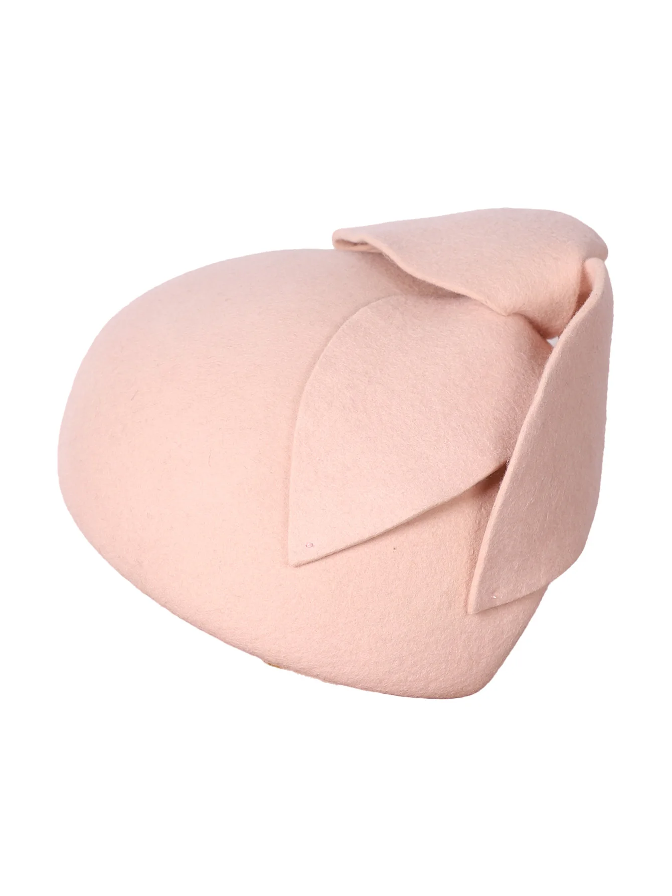 FS 100 % Wollfilz-Fascinator für Damen, Damen, Hochzeit, Fedora, Kirchenhüte, grüne Blumen-Baskenmütze, Mütze für Damen, Teeparty, Pillbox-Hut – Detail 6