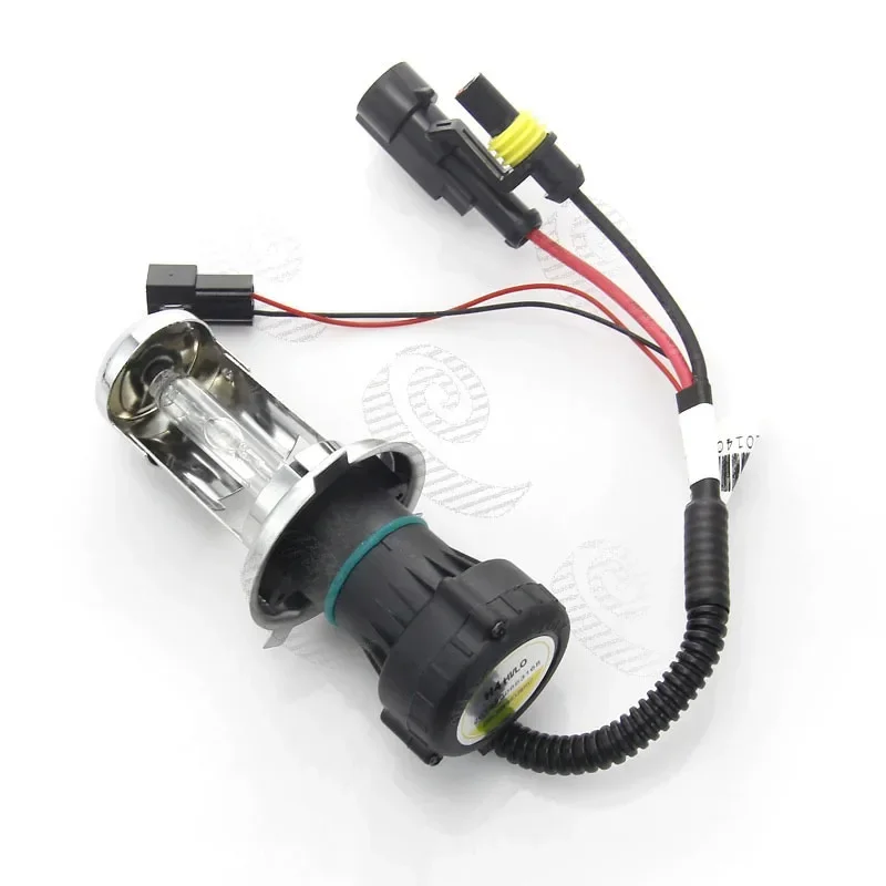 Automotive xenon bulb 35w DC H4 telescopic lamp far and near light integrated bulb with wiring harness