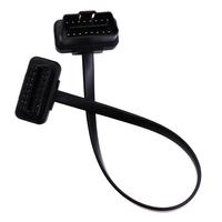 OB D2 Port Splitter OB D2 Splitter Extension Extension Cable Adapter 16 Pin 1 Male & 1 Female Extension 35cm / 1377in