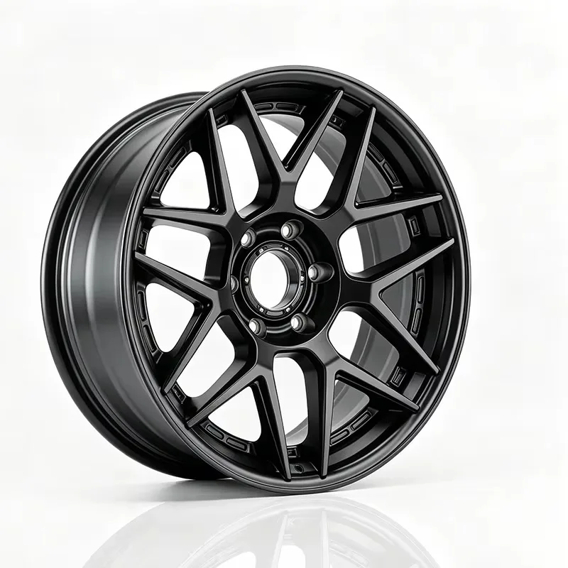 17 18 20 Inch  Forged Aluminum Two Tone Matte Black Wide Stance Wheels Rims Factory Wholesale 6x139.7 Daily & Offroad Pickup