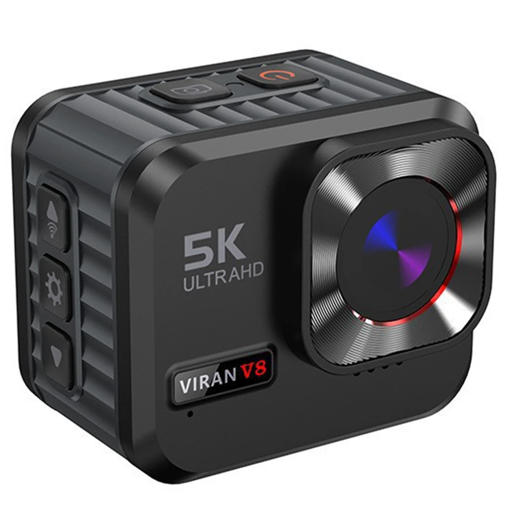 A64I  Action Camera 5K30FPS with Remote Control Screen Waterproof Camera Drive Recorder Sports Camera Helmet Action Cam