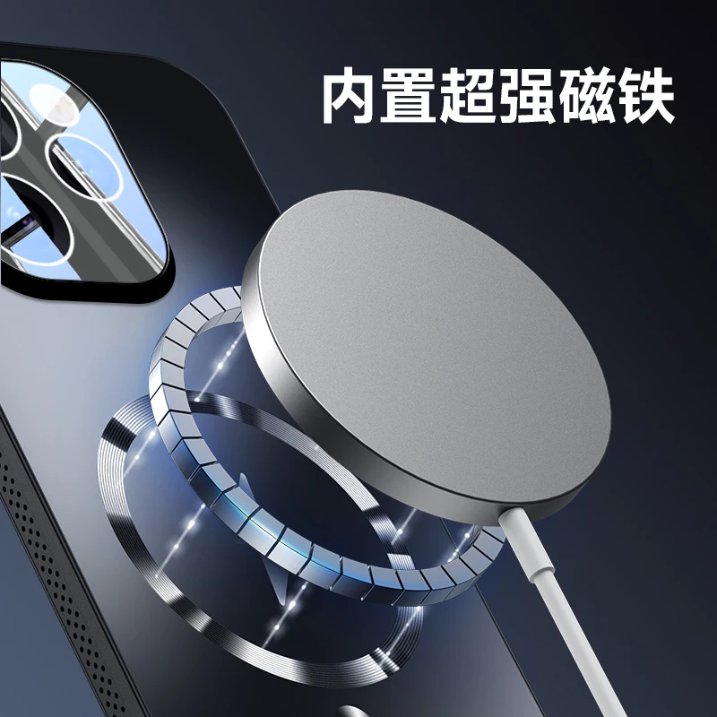 ل Magsafe المغناطيسي للصدمات حافظة لهاتف OPPO Reno 15 Pro ماتي متجمد عدسة طبقة حماية الهاتف الغطاء الخلفي ل Reno 15 15Pro