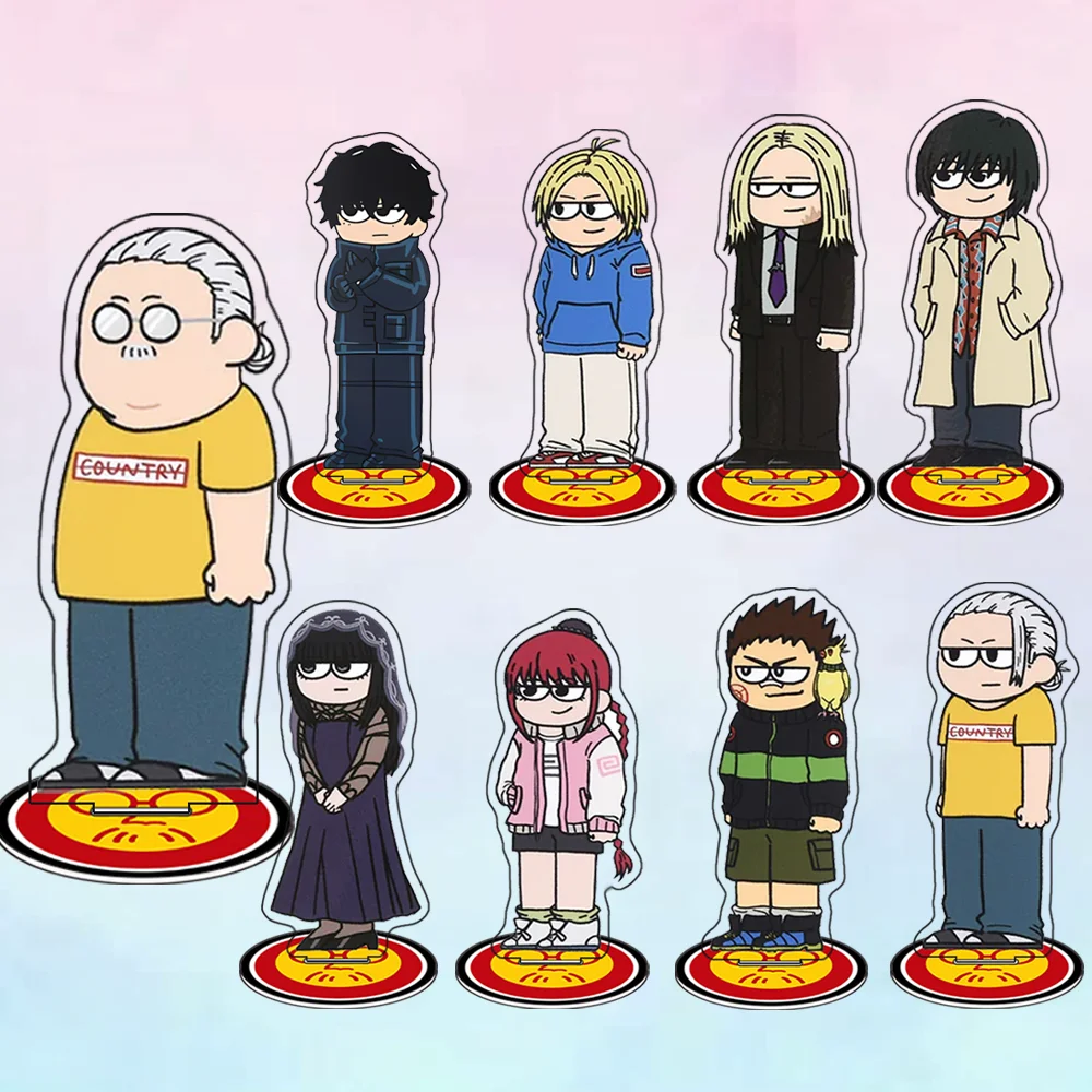 Anime SAKAMOTO DAYS Sakamoto Taro Nagumo Yoichi 10CM Acrylic Stand Cute keychain Figure Collection Desk Decor Anime merch gift