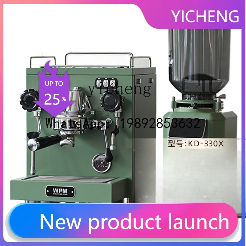 KFJ  Variable Pressure Coffee Machine Home Use and Commercial Use Italian Semi-automatic Small Single Head Gear