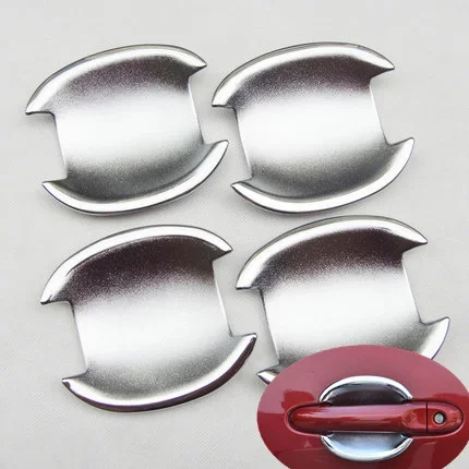 

Chrome Car Door Handle Cup Bowl Cover For Nissan Cube 2009 - 2016 Juke 2011 - 2018 Versa 2012 - 2018 Nissan Note E12 2013-2019