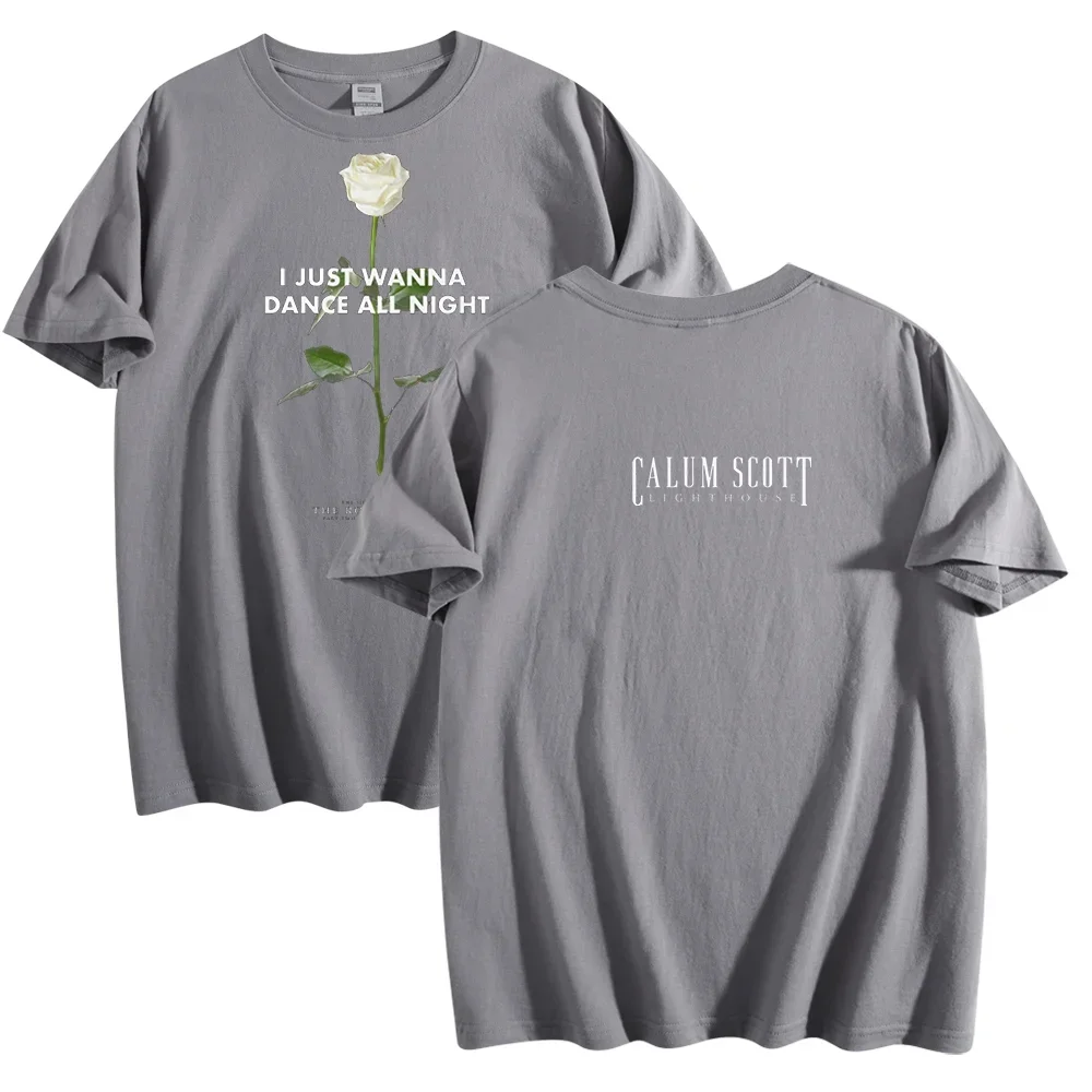 كالوم سكوت روز تي شيرت ميرش ملابس النساء الاتجاه عارضة قصيرة الأكمام أعلى #3