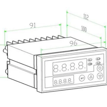 ZN5H Digital Display Weighing Controller Indicator Gravity Pressure Force Measuring Instrument Supporting Load Cell High